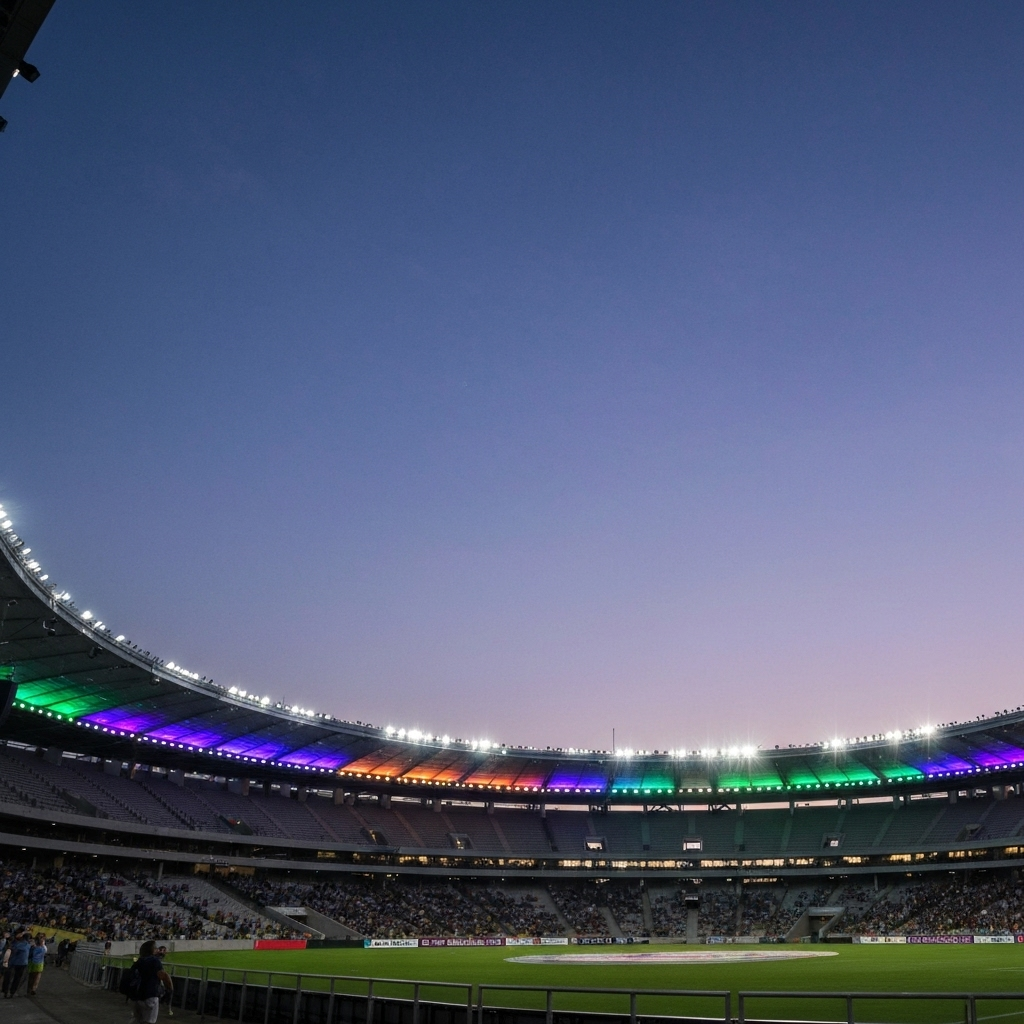 Novo painel de LED no Maracanã