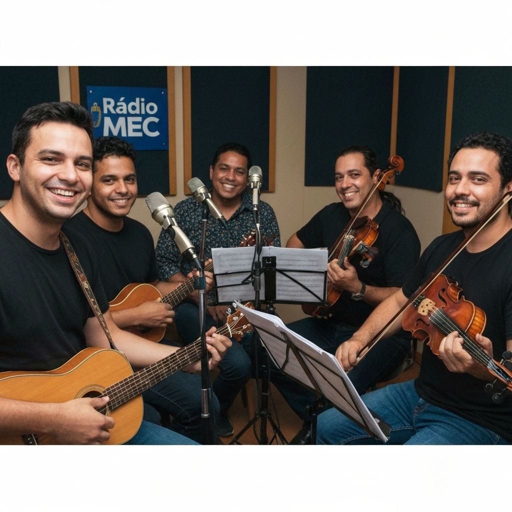 Carlinhos 7 Cordas tocando violão de 7 cordas.