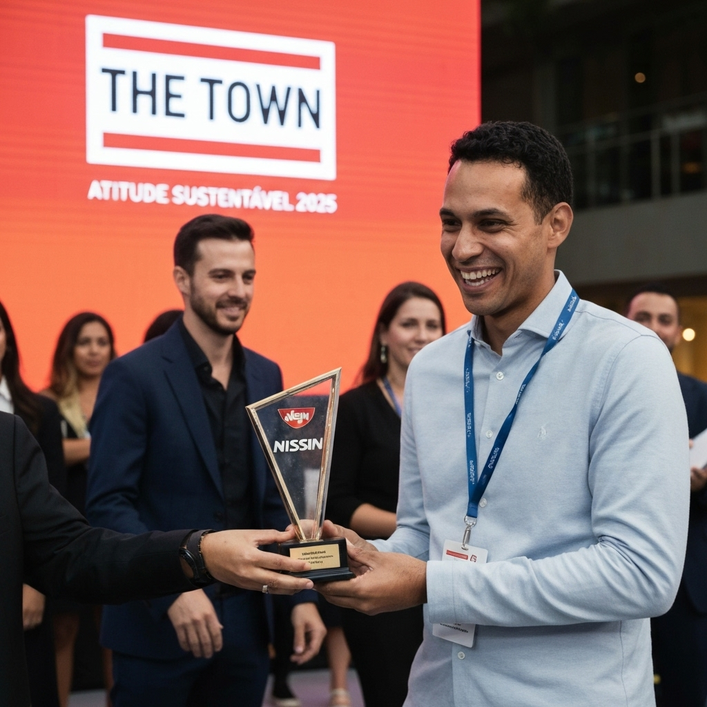Nissin premiada por sustentabilidade no The Town 2025