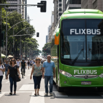 FlixBus Tapete Verde na Av. Paulista