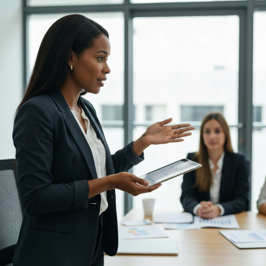 Mulheres em cargos de liderança empresarial