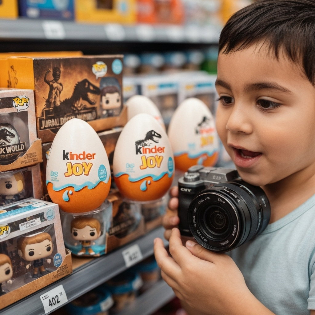Kinder Joy Jurassic World Funko Pop! Brasil