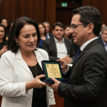 Prêmio Educador Elpídio Barbosa homenageia 37 profissionais em SC
