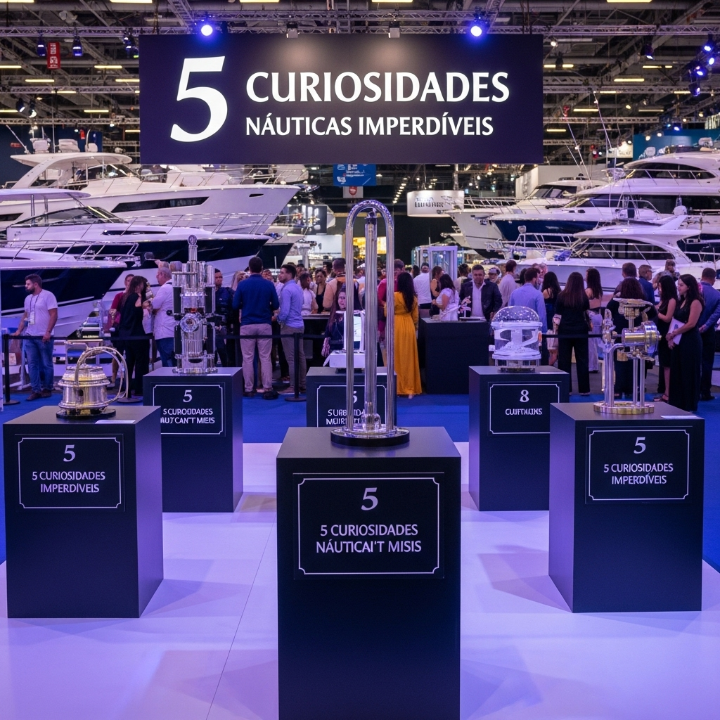 Lancha de luxo no São Paulo Boat Show 2025