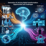 IA Generativa impulsiona a transformação digital: Oportunidades e desafios