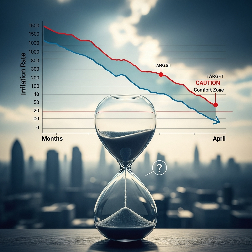 Gráfico da inflação mostrando desaceleração em abril.