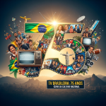 TV brasileira faz 75 anos como ícone da cultura nacional
