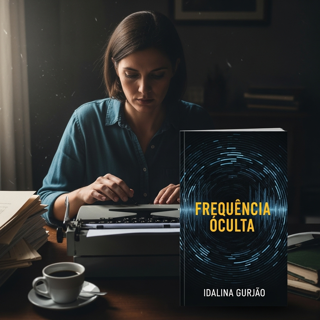 Capa do livro Frequência Oculta de Idalina Gurjão