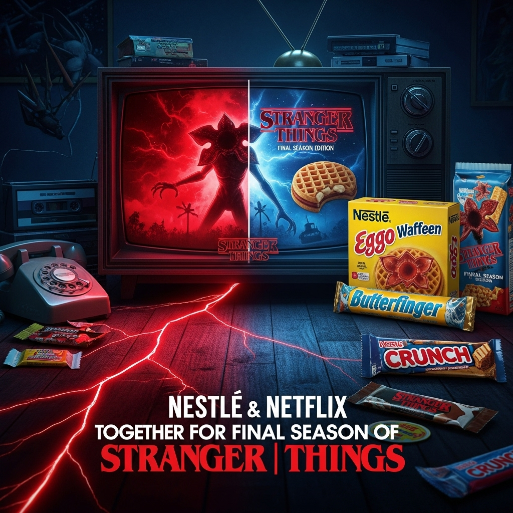 Nestlé ChocoBakery e Netflix juntas em Stranger Things