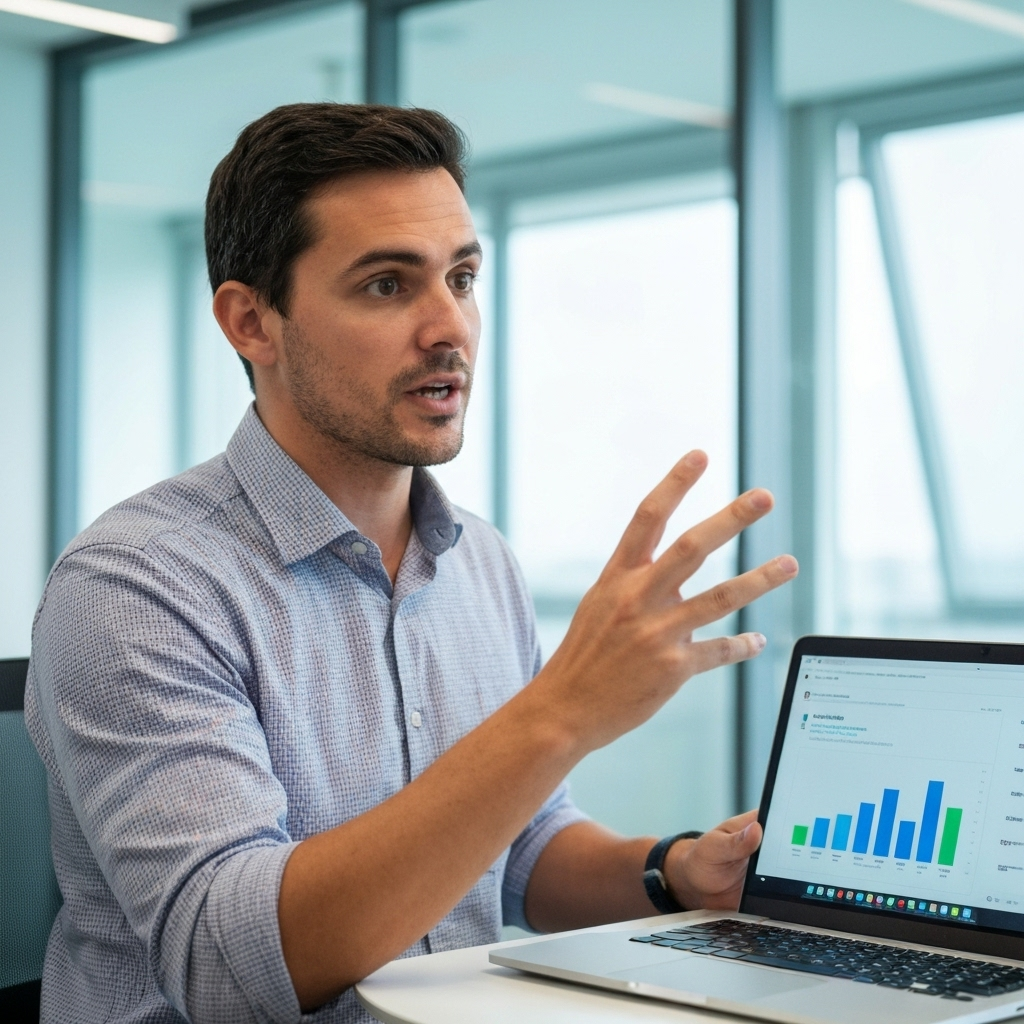 Fundadores de startups brasileiras analisando dados de liquidez.