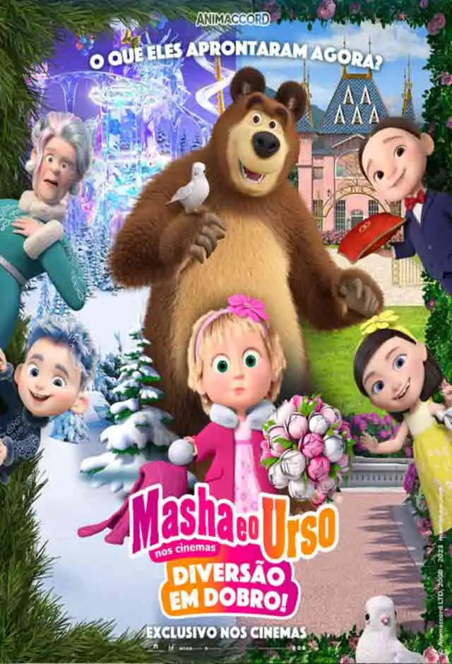 Cartaz do filme Masha e o Urso – Diversão Em Dobro