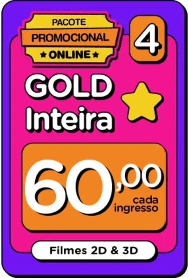 CineShow Gold Inteira - 14/04/2025