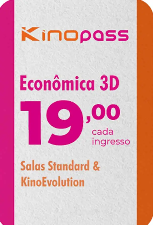 KINOPLEX - Kinopass - Classe Econômica 3D