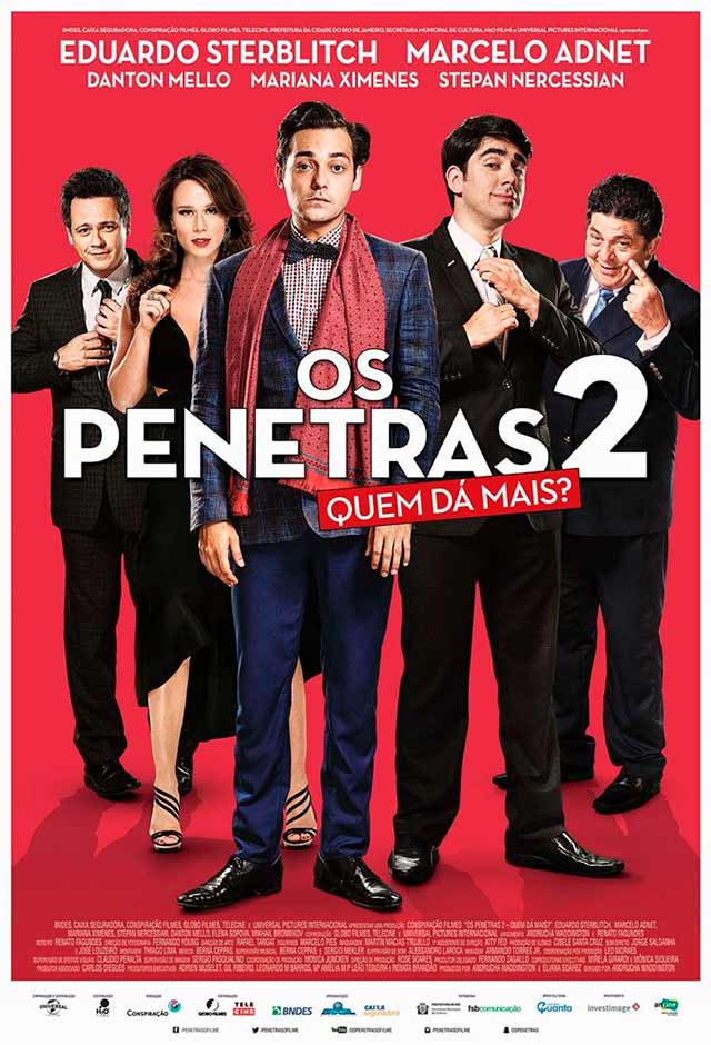 Cartaz do filme Os penetras 2 – Quem dá mais?