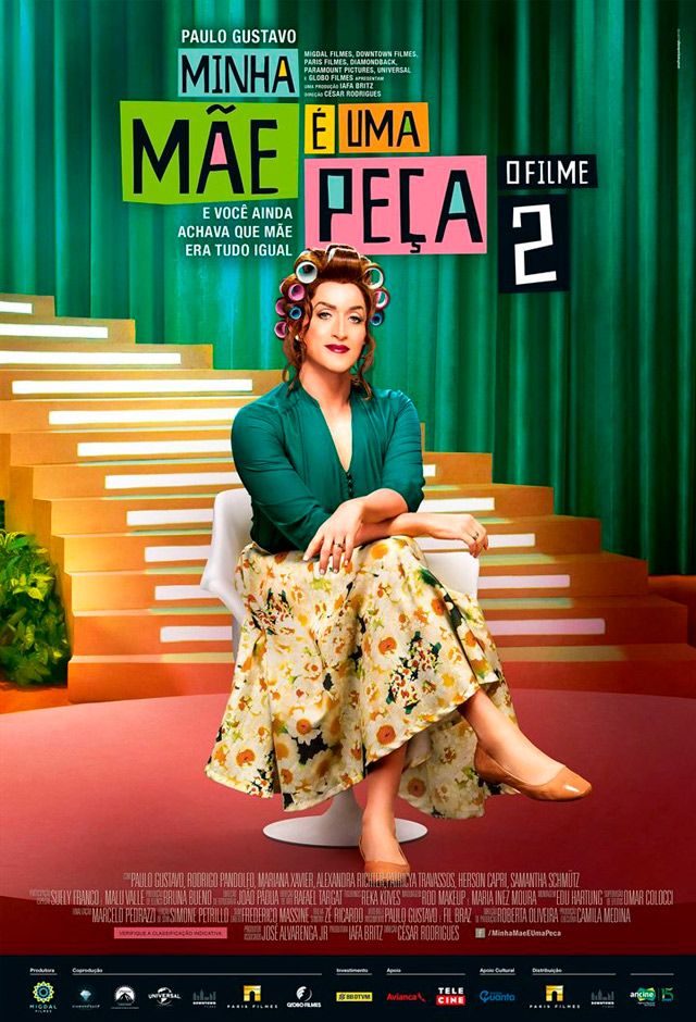Cartaz do filme Minha Mãe É Uma Peça 2