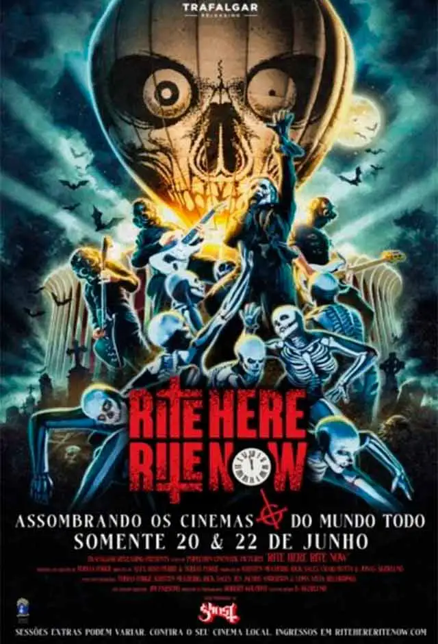 Cartaz do filme Ghost – Rite Here Rite Now