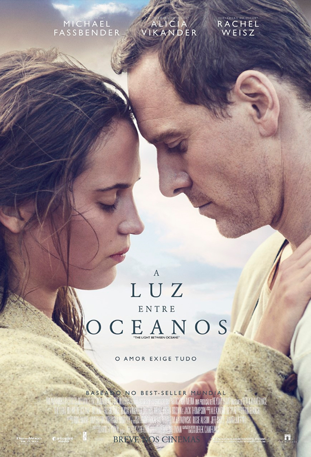 Cartaz do filme A luz entre oceanos