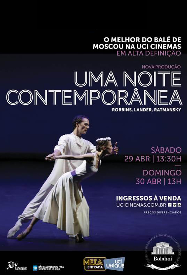 Cartaz do filme Ballet Bolshoi: Uma Noite Contemporânea