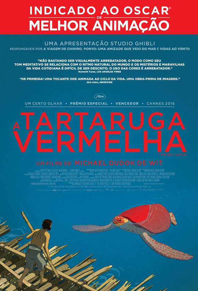 Cartaz do filme A Tartaruga Vermelha