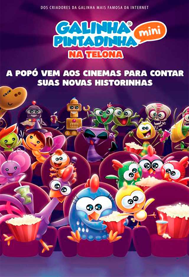 Cartaz do filme Galinha Pintadinha Mini na Telona