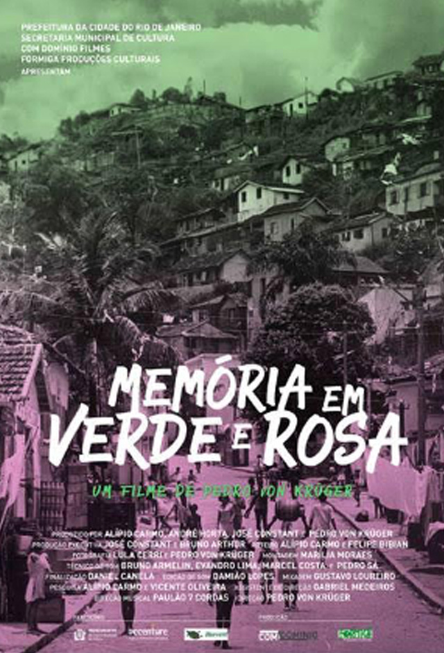 Memória em verde e rosa