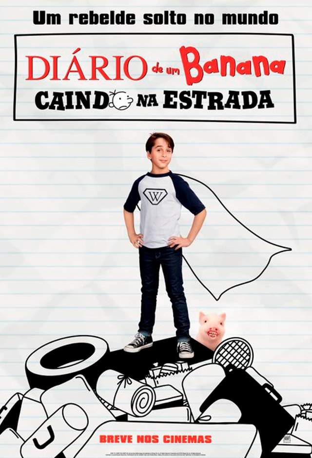 Cartaz do filme Diário de um Banana: Caindo na Estrada