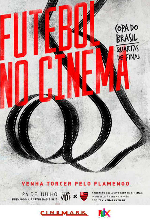 Cartaz do filme Copa do Brasil – Santos x Flamengo
