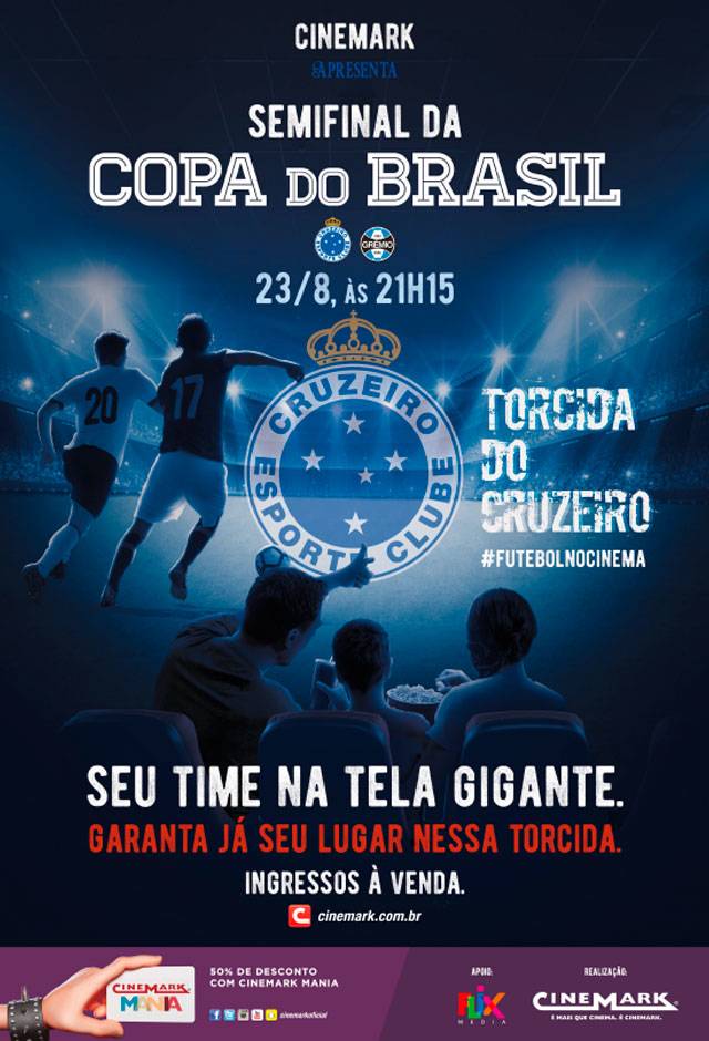 Cartaz do filme Copa do Brasil 2017 – Torcida Cruzeiro (Cruzeiro x Grêmio)