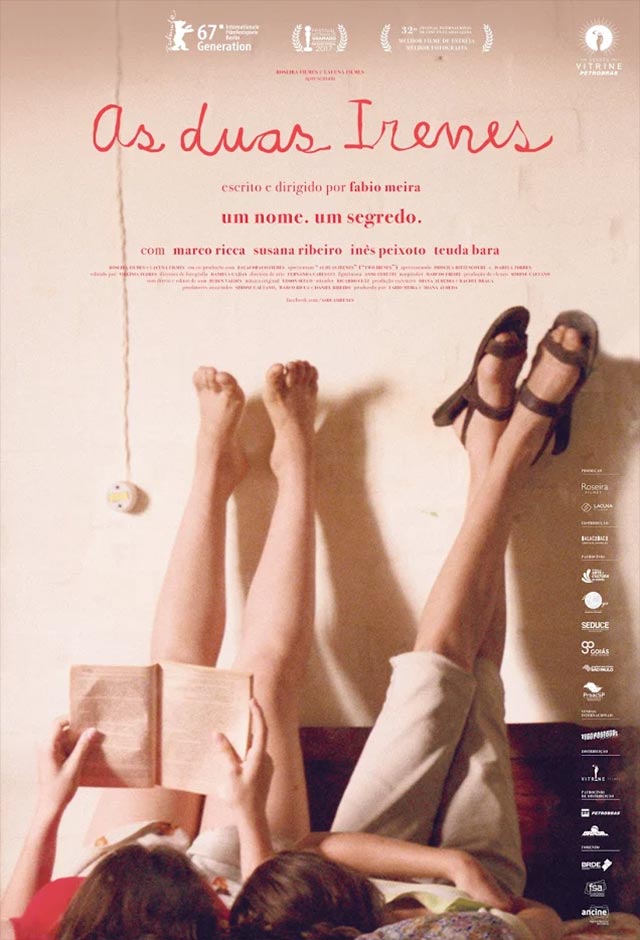 Cartaz do filme As duas Irenes