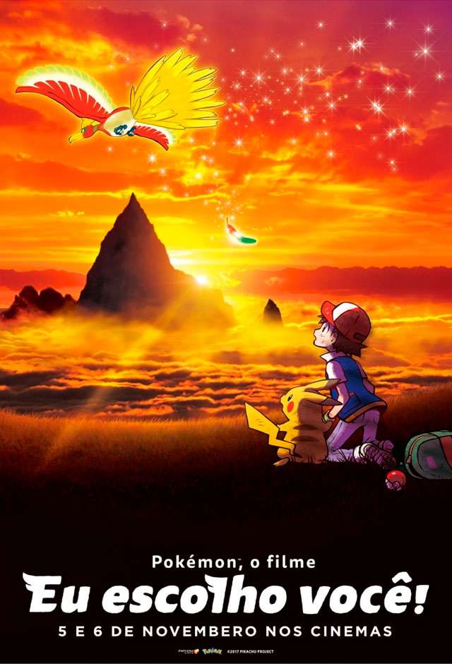 Cartaz do filme Pokémon O Filme: Eu Escolho Você!