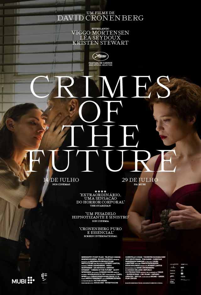 Cartaz do filme Crimes of the Future