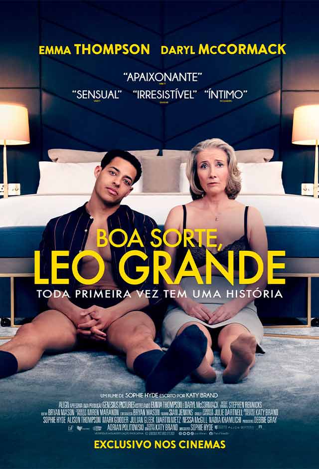 Cartaz do filme Boa Sorte, Leo Grande