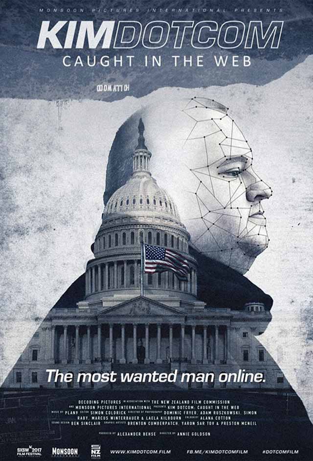 Kim Dotcom: Agarrado na web
