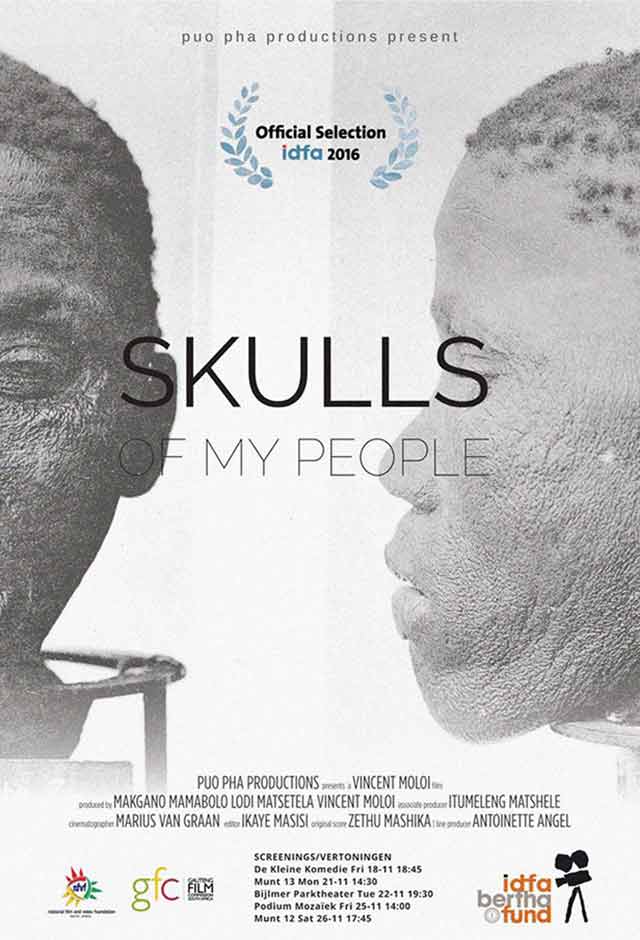 Cartaz do filme Crânios do meu povo