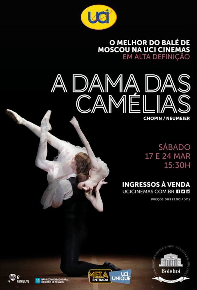 Ballet Bolshoi - A dama das Camélias