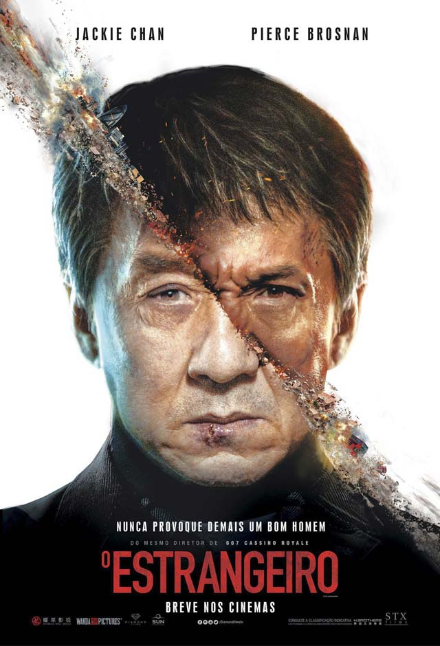 Cartaz do filme O estrangeiro (2017)