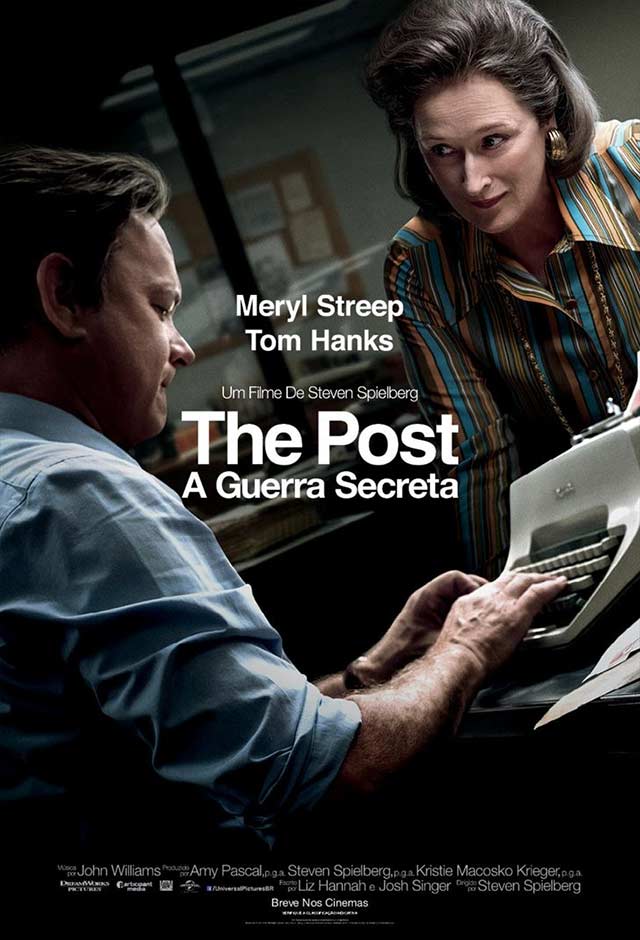 Cartaz do filme The Post – A guerra secreta