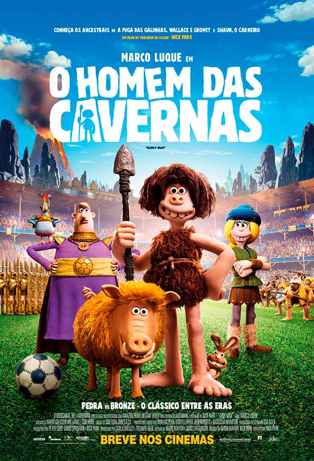 Cartaz do filme O homem das cavernas
