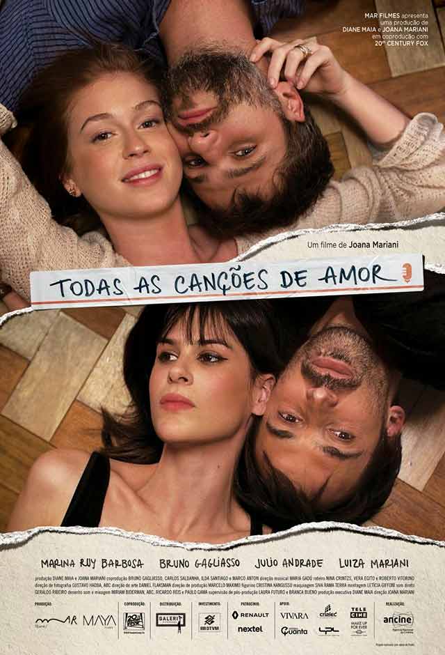 Cartaz do filme Todas as canções de amor