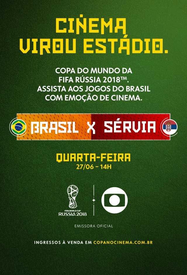 Cartaz do filme Rússia 2018: Brasil X Sérvia
