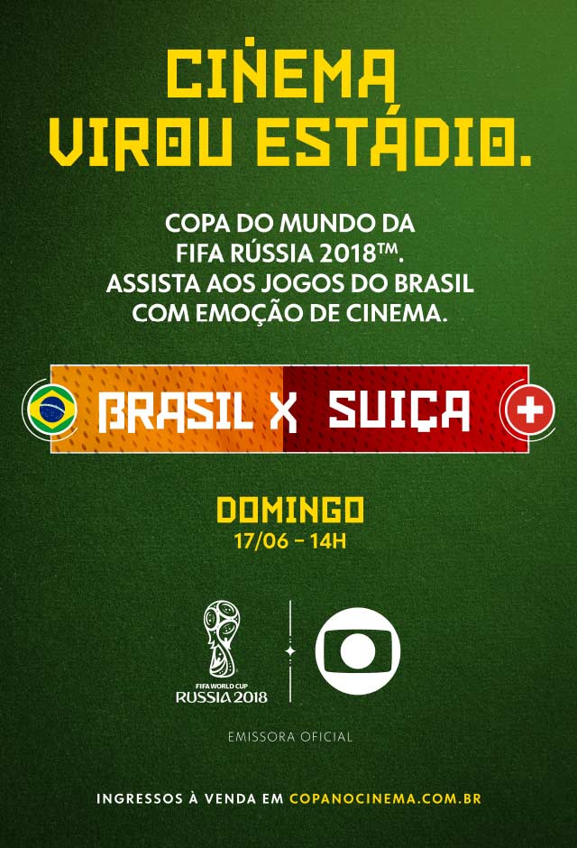 Cartaz do filme Rússia 2018: Brasil X Suiça