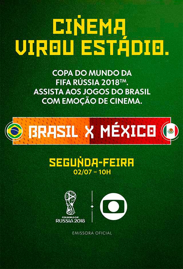 Cartaz do filme Rússia 2018 – Brasil X México