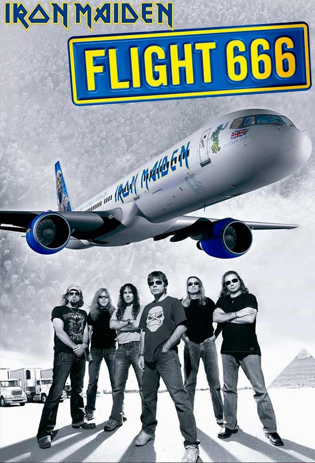 Cartaz do filme Iron Maiden: Vôo 666