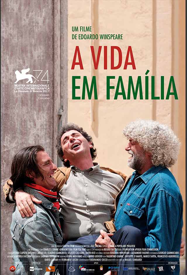 Cartaz do filme A vida em família