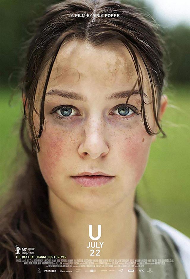 Cartaz do filme Utøya – 22 de julho