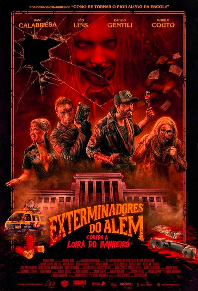 Cartaz do filme Os Exterminadores Do Além Contra A Loira Do Banheiro