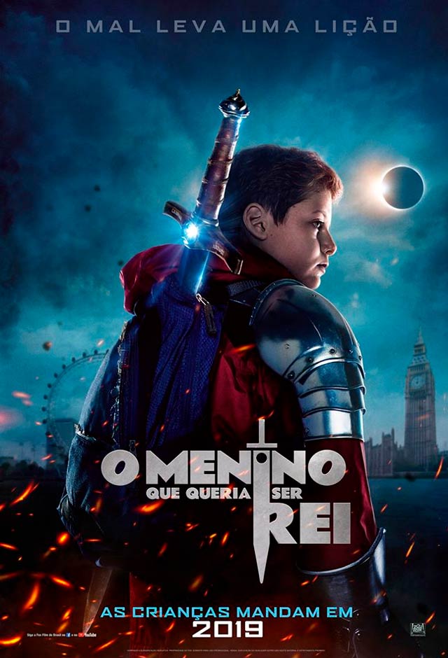 Cartaz do filme O menino que queria ser rei