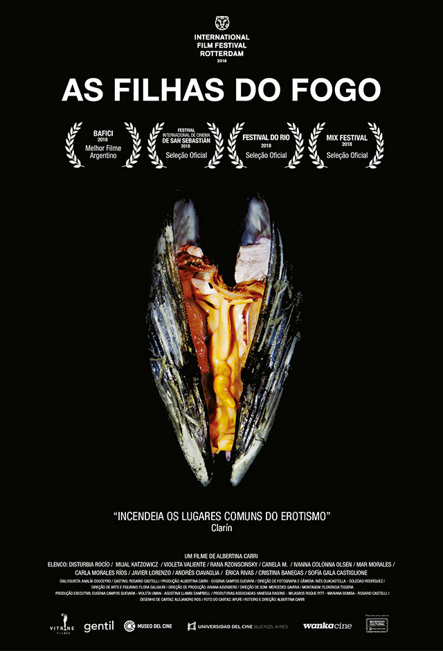 Cartaz do filme As filhas do fogo