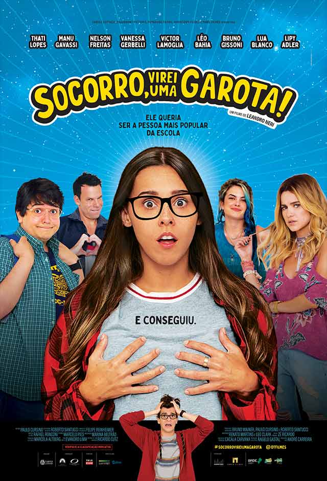 Cartaz do filme Socorro! Virei uma Garota
