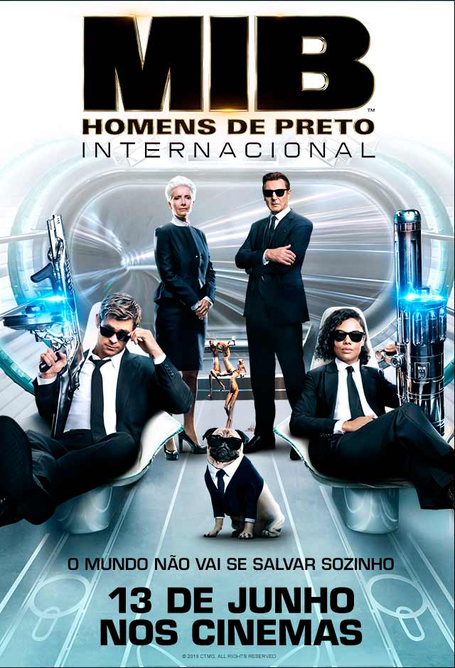 Cartaz do filme MIB: Homens de preto – Internacional
